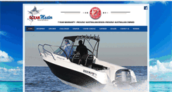 Desktop Screenshot of oceanmasterboats.com.au