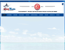 Tablet Screenshot of oceanmasterboats.com.au